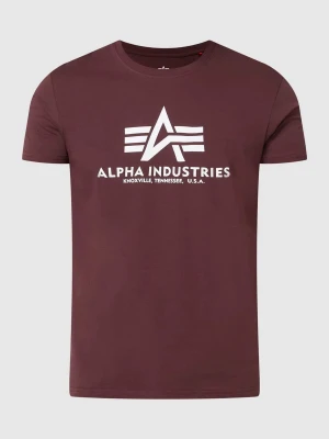 Koszulka Alpha Industries Basic T-Shirt DEEP MAROO