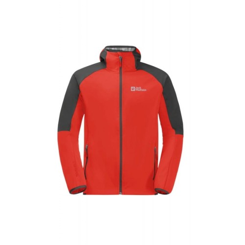 Kurtka Jack Wolfskin Feldberg Hoody M Strong Red