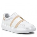 Tommy Hilfiger LOW CUT SNEAKER WHITE/PLATINUM