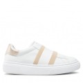 Tommy Hilfiger LOW CUT SNEAKER WHITE/PLATINUM