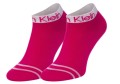Skarpety Calvin Klein Women Quarter 2P Logo magent