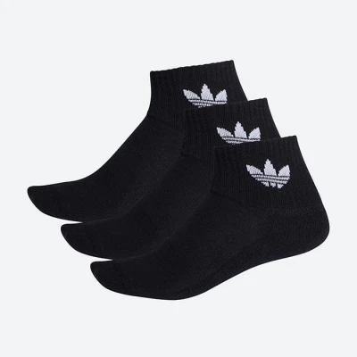 Skarpety Adidas 3p MID ANKLE SCK BLACK