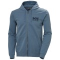 Bluza HH Logo Full Zip Hoodie 2.0 Washed Navy