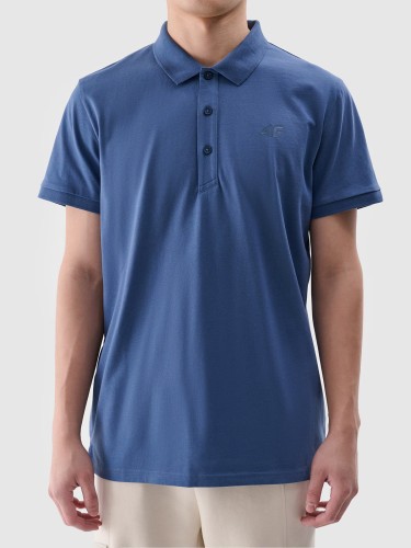 Koszulka Polo 4F denim
