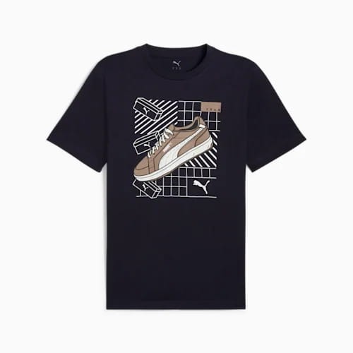 Koszulka Puma GRAPHICS Sneaker Tee PUMA New Navy