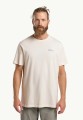 Koszulka Jack Wolfskin Essential T M Cotton White