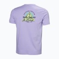 Koszulka HH CORE GRAPHIC T 2.0 BRIGHT LAVENDER