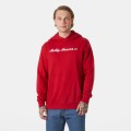 Bluza Helly Hansen CORE GRAPHIC SWEAT HOODIE RED