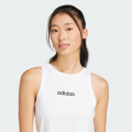 Tank Top Adidas W LIN SJ TK WHITE/BLACK