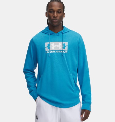 Bluza Under Armour UA Rival Terry Logo Hood Ether