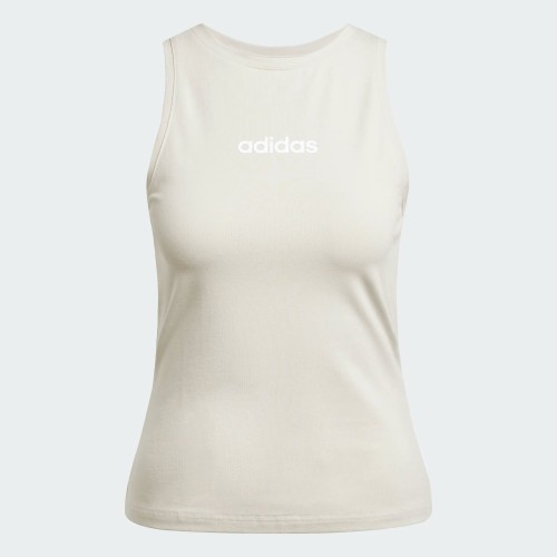 Tank Top Adidas W LIN SJ TK WONALU/WHITE