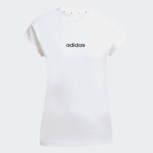 Koszulka Adidas W LIN SJ T WHITE/BLACK