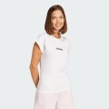 Koszulka Adidas W LIN SJ T WHITE/BLACK