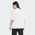 Koszulka Adidas W SL+ SJ BOYF T WHITE