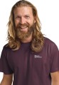Koszulka Jack Wolfskin Essential T M AMARANTH