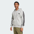 Bluza Adidas M 3S FL FZ HD MGREYH/BLACK