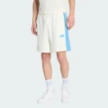 Spodenki Adidas M 3S FT SHO OWHITE/R