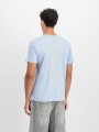 Koszulka Alpha Industries Backprint T Artic Blue