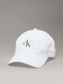 Czapka CK MONOLOGO PRINTED BASEBALL CAP WHITE