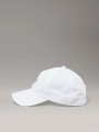 Czapka CK MONOLOGO PRINTED BASEBALL CAP WHITE