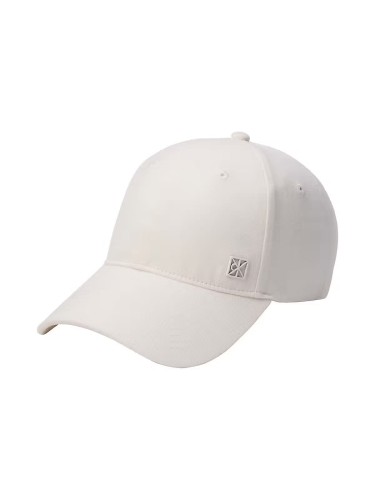 Czapka CK EMBLEM HARDWARE BASE WHITE ALYSSUM