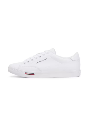Buty TOMMY HILFIGER VULC CORE RWB LONG WHITE