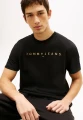 Koszulka TJM REG LINEAR LOGO TEE BLACK/FADED SUN