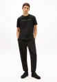 Koszulka TJM REG LINEAR LOGO TEE BLACK/FADED SUN
