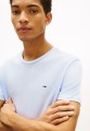 Koszulka TJM XSLIM JASPE HTR TEE EXT SWEET BLUE
