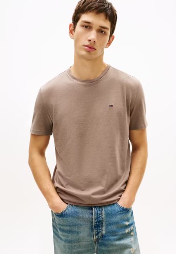 Koszulka TJM XSLIM JASPE HTR TEE EXT IVY MINK