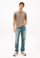 Koszulka TJM XSLIM JASPE HTR TEE EXT IVY MINK