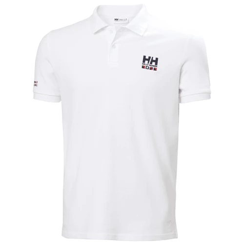 Koszulka Helly Hansen TOULON GRAPHIC POLO White