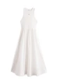 Sukienka Toomy Hilfiger TJW RIB POPLIN TANK WHITE