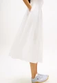 Sukienka Toomy Hilfiger TJW RIB POPLIN TANK WHITE