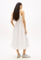 Sukienka Toomy Hilfiger TJW RIB POPLIN TANK WHITE