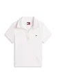 Koszulka TJW SLIM SH RIB POLO WHITE