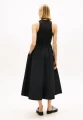 Sukienka Toomy Hilfiger TJW RIB POPLIN TANK BLACK