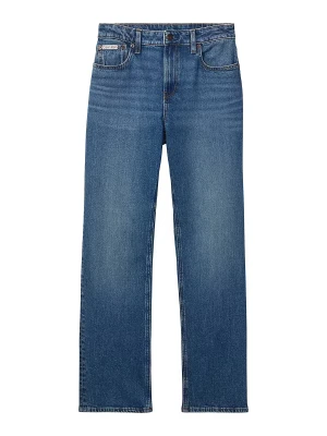 Spodnie Calvin Klein HIGH RISE STRAIGHT