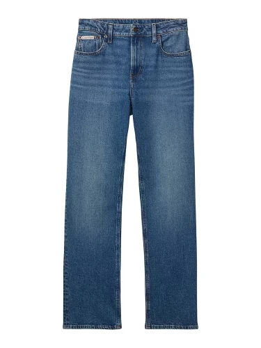 Spodnie Calvin Klein HIGH RISE STRAIGHT