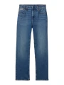 Spodnie Calvin Klein HIGH RISE STRAIGHT