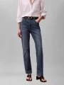Spodnie Calvin Klein HIGH RISE STRAIGHT