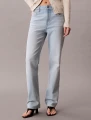 Spodnie Calvin Klein HIGH RISE STRAIGHT L