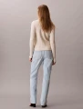 Spodnie Calvin Klein HIGH RISE STRAIGHT L