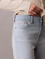 Spodnie Calvin Klein HIGH RISE STRAIGHT L