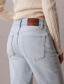 Spodnie Calvin Klein HIGH RISE STRAIGHT L