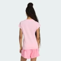 Koszulka Adidas W LIN SJ T TRUPNK/WHITE
