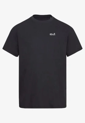Koszulka Jack Wolfskin ESSENTIAL T M Stark Black
