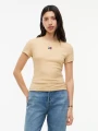 Koszulka Tommy Jeans TJW SLIM BADGE RIB
