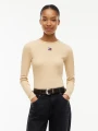 Bluzka Tommy Jeans TJW SLIM LS BADGE
