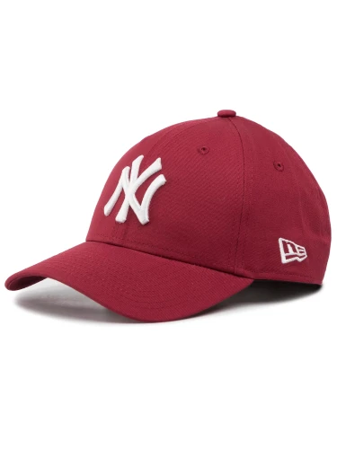 Czapka New Era LEAGUE ESSENTIAL 9FORTY NY Bordowy